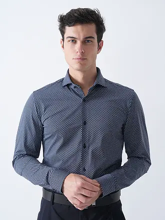 BOSS | Camicia Slim Fit HANK | dunkelblau